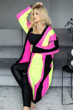 image-Cardigan PeeKaBoo