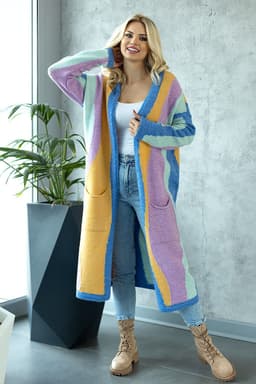 image-Cardigan PeeKaBoo