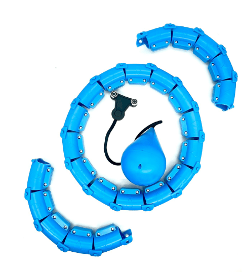 image-Haomijia Smart Hula Hoop - Purple Blue Pink ABS Material for Adults & Kids