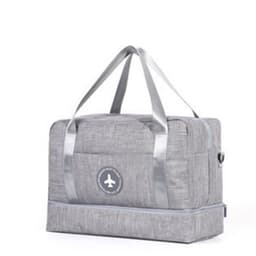 image-Dry And Wet Separation Travel Bag Tourism Fitness Storage Pouch Women's Clothes Shoes Daily Necessities Duffle Package Supplies