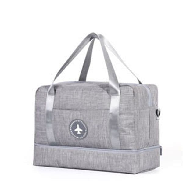 image-Dry And Wet Separation Travel Bag Tourism Fitness Storage Pouch Women's Clothes Shoes Daily Necessities Duffle Package Supplies