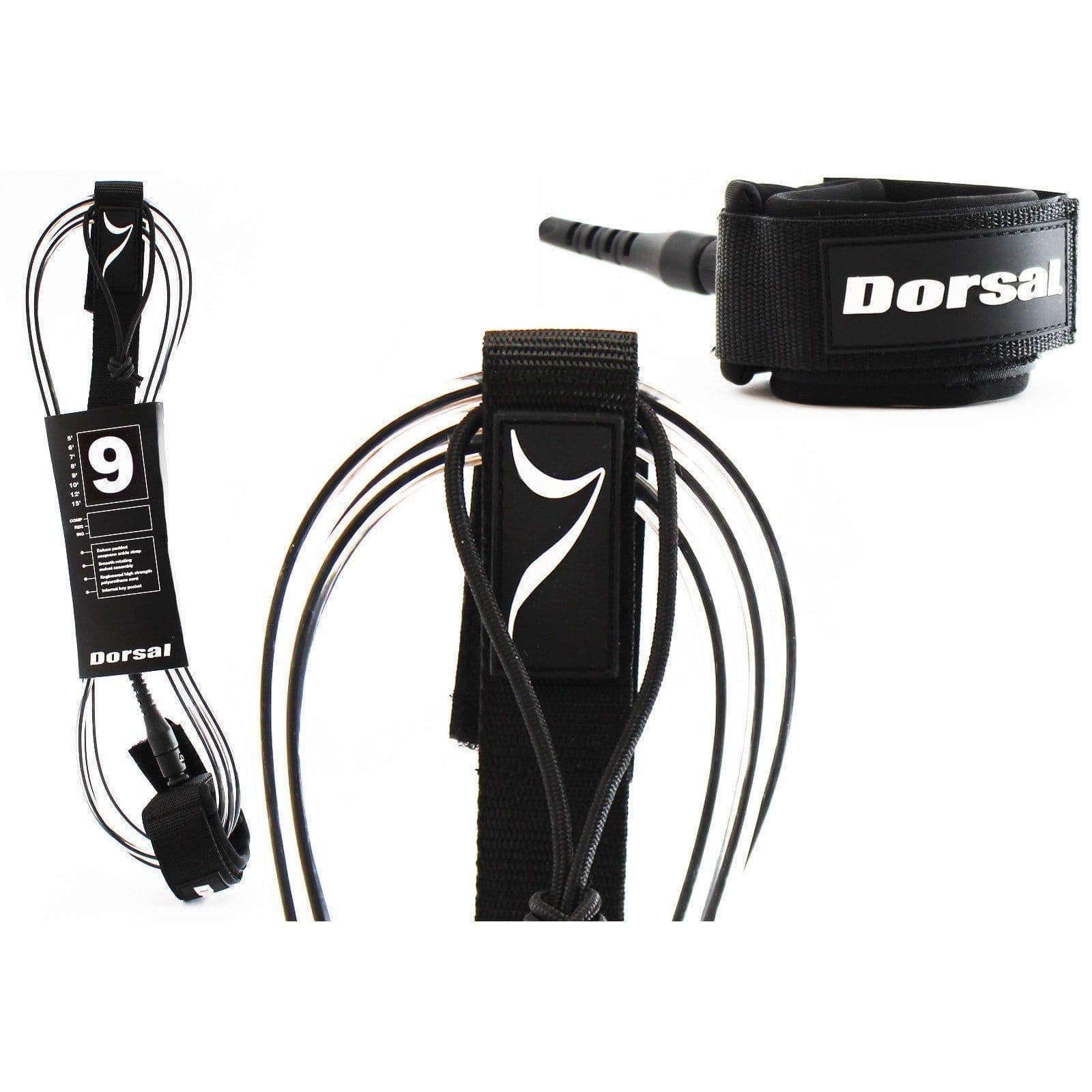 image-DORSAL Surf Leash for Surfboard Longboard SUP Leg Rope