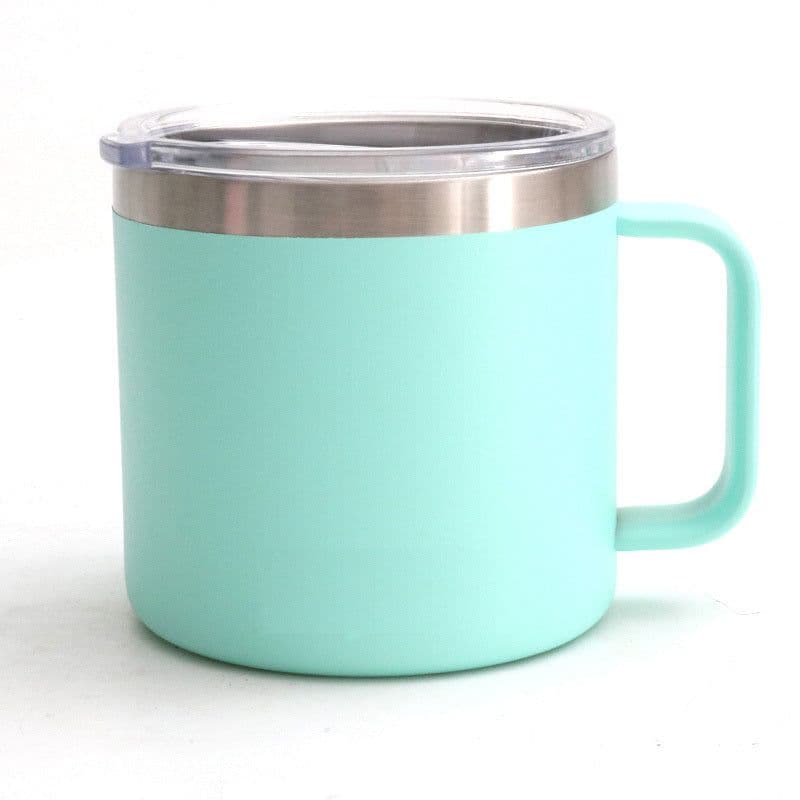 image-Handle cup 304 stainless steel water cup