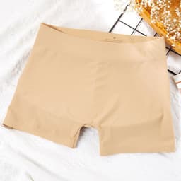 image-Women's Padded Butt Lift Panties - Black Seamless Shaper