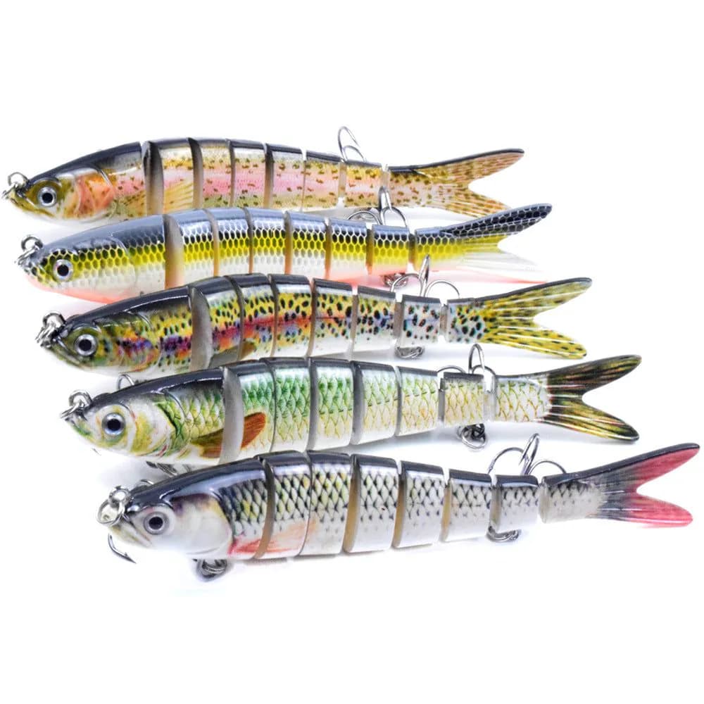 image-CCLURERS 140MM 8-Section Loach Lure - CC55