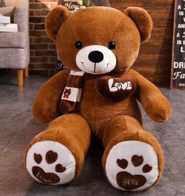 image-American Big Bear Plush Toy - Large Teddy Bear