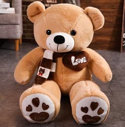 image-American Big Bear Plush Toy - Large Teddy Bear