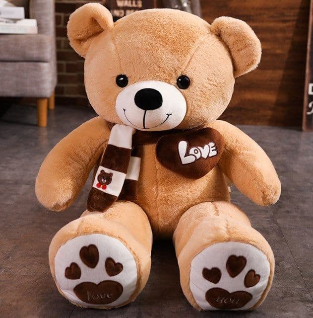 image-American Big Bear Plush Toy - Large Teddy Bear