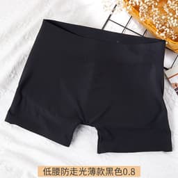 image-Women's Padded Hip Enhancer Panties - Seamless Black