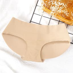 image-Women's Padded Hip Enhancer Panties - Seamless Black