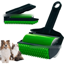 image-Cross-border Reusable Sticky Picker Set Handheld Sticky Roller Pet Hair Remover Washable