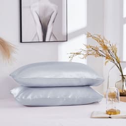 image-Silk double pillowcase