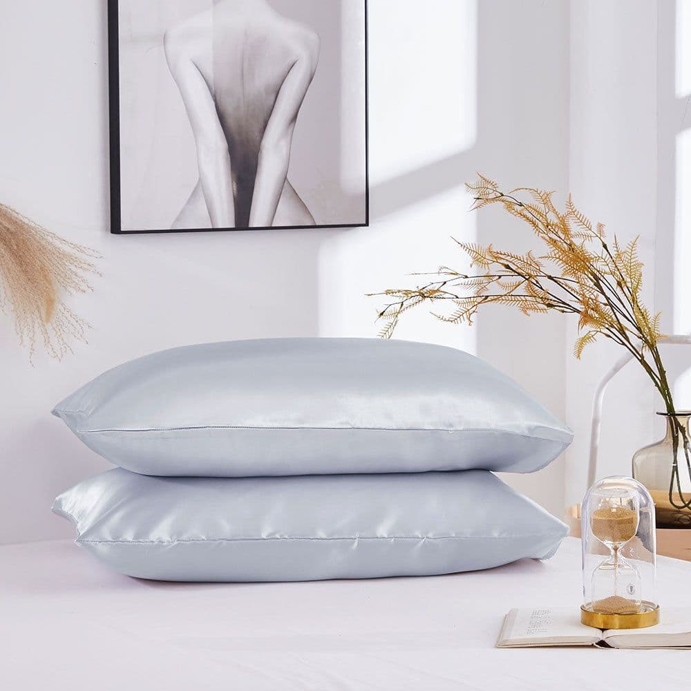 image-Silk double pillowcase