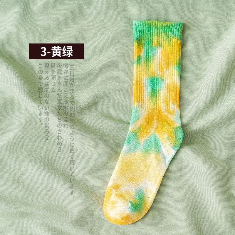 image-WXW151 Mid-Tube Socks - Black Blended Unisex