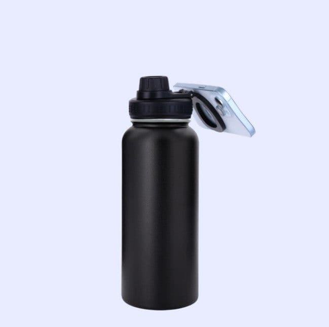 image-32oz Stainless Steel 304 Insulated Kettle w/iPhone Holder
