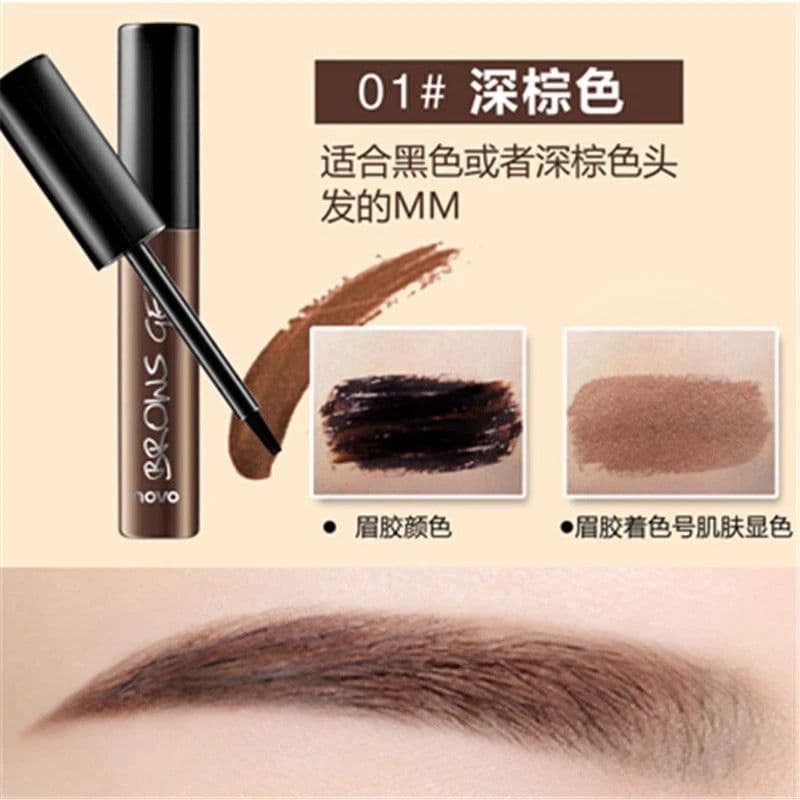 image-Lazy Beauty NOVO5097 Eyebrow Dye - Brown