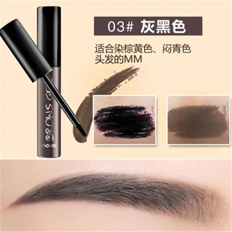 image-Lazy Beauty NOVO5097 Eyebrow Dye - Brown