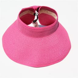 image-Bamboo Fiber Summer Straw Hat - Army Green Wide Brim Sunshade Cap
