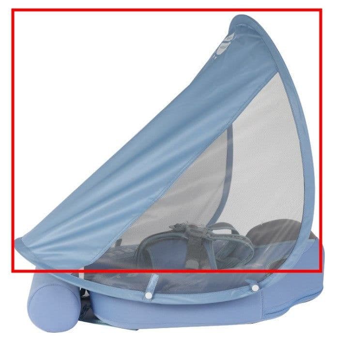 image-Swimming ring non-inflatable 0-3 years infant sunshade