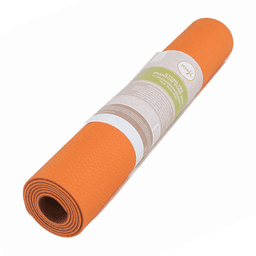 image-2-Tone TPE Yoga Mat 24" x 68" x 4mm Non-Slip