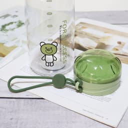 image-Korean Style Plastic Cup Summer Cute Female Water Cup