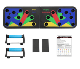 image-Multi-functional Push-Up Board for Men's Chest & Abdominal Training