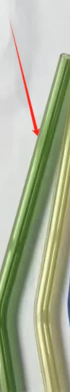 image-High Borosilicate Glass Straws - Heat-Resistant Multi-Color Tubes