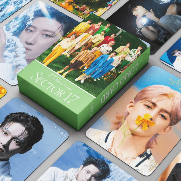 image-Seventeen GOING Magazine 2.0 Small Cards Set of 55 Xu Minghao Quan Shunrong
