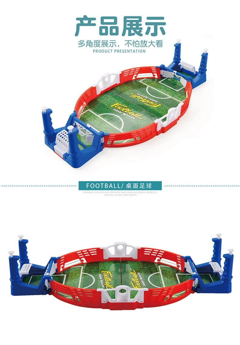image-Desktop Football Game - 2 Player Interactive Table Soccer