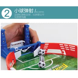 image-Desktop Football Game - 2 Player Interactive Table Soccer