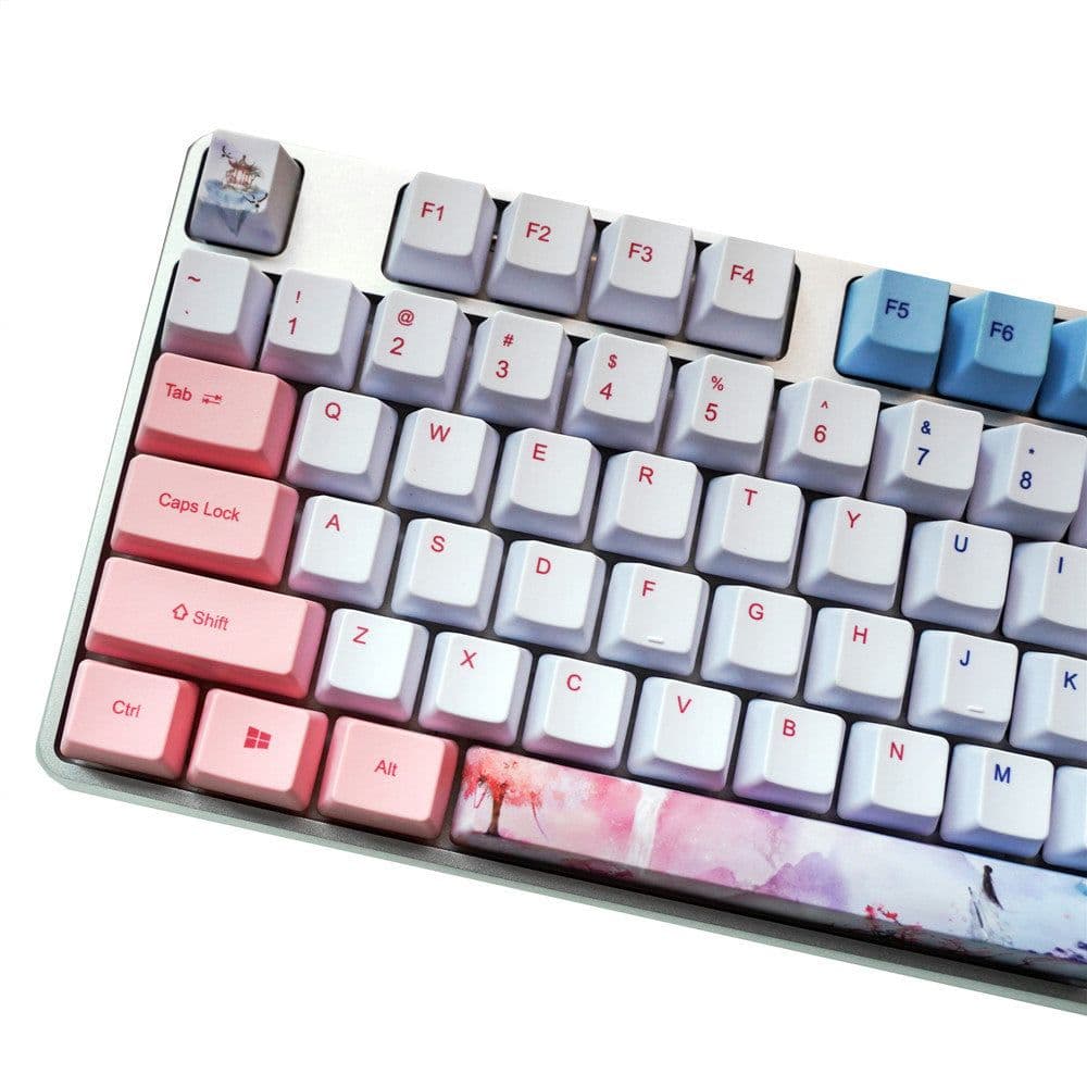 image-PBT sublimation keycap OEM high compatibility