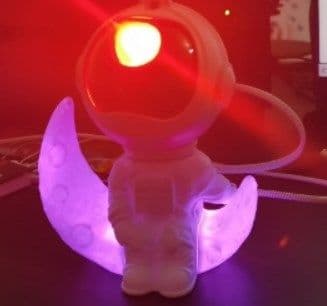 image-Astronaut Starry Sky Projection Lamp LED Night Light