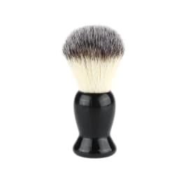 image-High Quality Black Non-shedding Shaving Brush