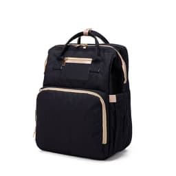 image-Mummy Bag - Large Capacity, Portable, Multi-Function, Oxford, Green/Black/Gray