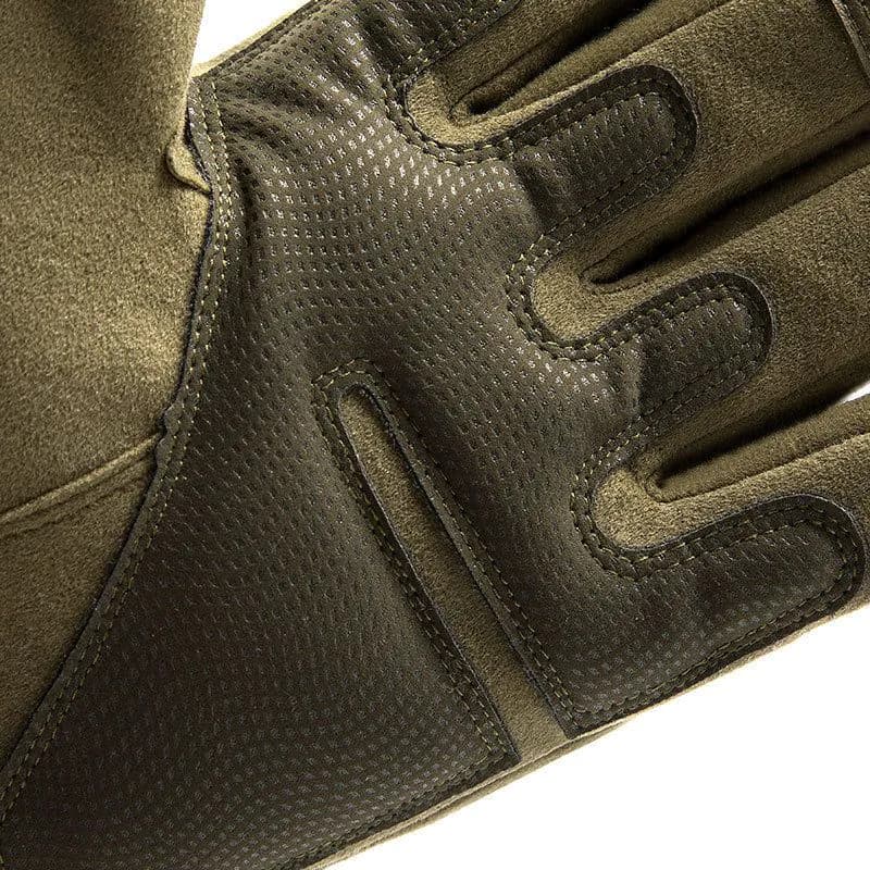 image-Men's Tactical Gloves Z908-2 Outdoor Black Hawk Full Finger Protective Sports Training Outdoor Military Fan Riding Gloves Men