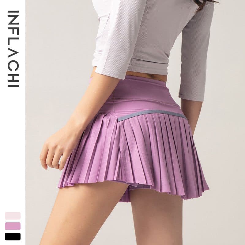 image-Inflachi Women's Shorts - Light Blue Quick-Dry XXL