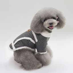 image-Dog Clothes Winter Pet Dog French Bulldog Jacket Thick Warm Dog Coat