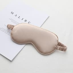 image-New double-sided imitation silk sleep eye mask shading elastic strap travel eye mask summer breathable beauty eye mask