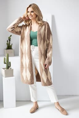 image-Cardigan PeeKaBoo