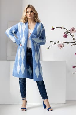 image-Cardigan PeeKaBoo