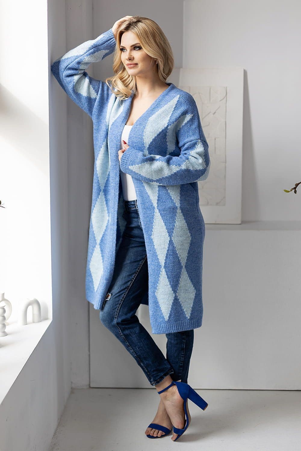 image-Cardigan PeeKaBoo