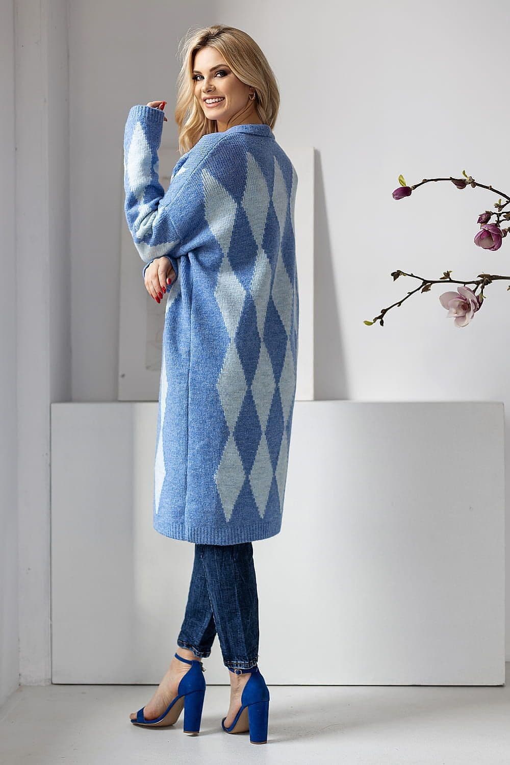 image-Cardigan PeeKaBoo