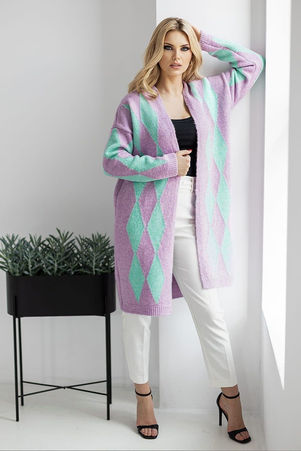 image-Cardigan PeeKaBoo