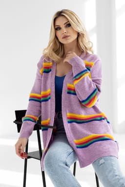 image-Cardigan PeeKaBoo