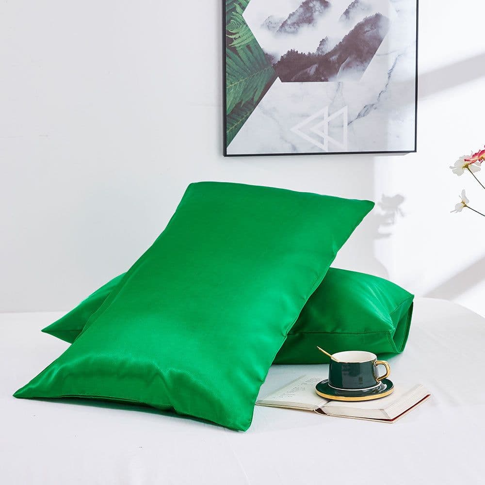 image-Silk double pillowcase