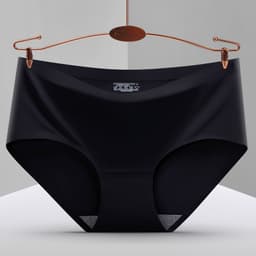 image-Women's High-Waist Nylon Briefs - Light Purple XXL