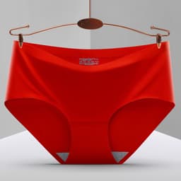 image-Women's High-Waist Nylon Briefs - Light Purple XXL