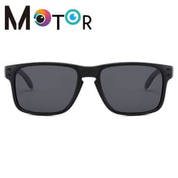image-MOTOR Polarized Sunglasses - Gray Red UV400