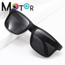image-MOTOR Polarized Sunglasses - Gray Red UV400