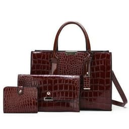 image-Solid Color Three-Piece Young Lady's Messenger Bag